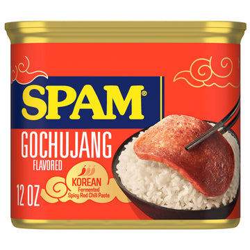 SPAM Gochujang Flavored  Shelf Stable  12 oz Can (Pack of 8)