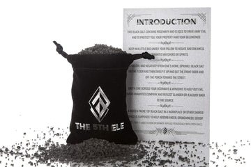 Black Salt With Rosemary For Protection And Driving Away Evil (90 Gr/3 Oz)
