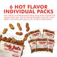 Uncle Bud'S Hot & Spicy Deep Fried Peanuts In Shell (6-Pack) | Premium Flavored Peanuts Variety Combo | Individual Snack Packs |