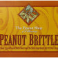 The Peanut Shop of Williamsburg Homestyle Brittle Box, Old-Fashioned Peanut Candy from Williamsburg, Peanut Brittle Hand Pulled 
