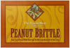 The Peanut Shop of Williamsburg Homestyle Brittle Box, Old-Fashioned Peanut Candy from Williamsburg, Peanut Brittle Hand Pulled 