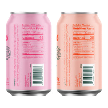 OLIPOP Pink Pops Variety Pack, Healthy Soda, Prebiotic Soft Drink, 12 Fl Oz, 12-Pack