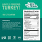 New Primal Lightly Peppered Turkey Sticks, Keto, Gluten Free Healthy Snacks, Sugar Free Low Carb High Protein, Jerky Meat Stick,