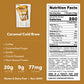 Oats Overnight Caramel Cold Brew Vegan Breakfast Shake, 20g Protein, Gluten Free, 2.6 oz (Pack of 16)