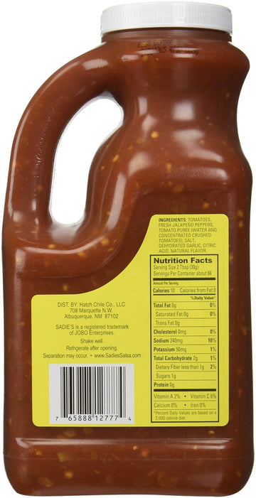 Sadies of New Mexico Hot Salsa