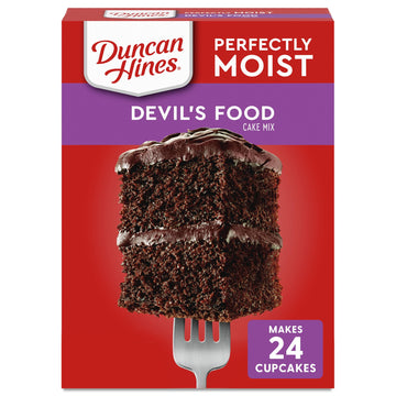 Duncan Hines Classic Cake Mix, Devils Food, 15.25 Oz
