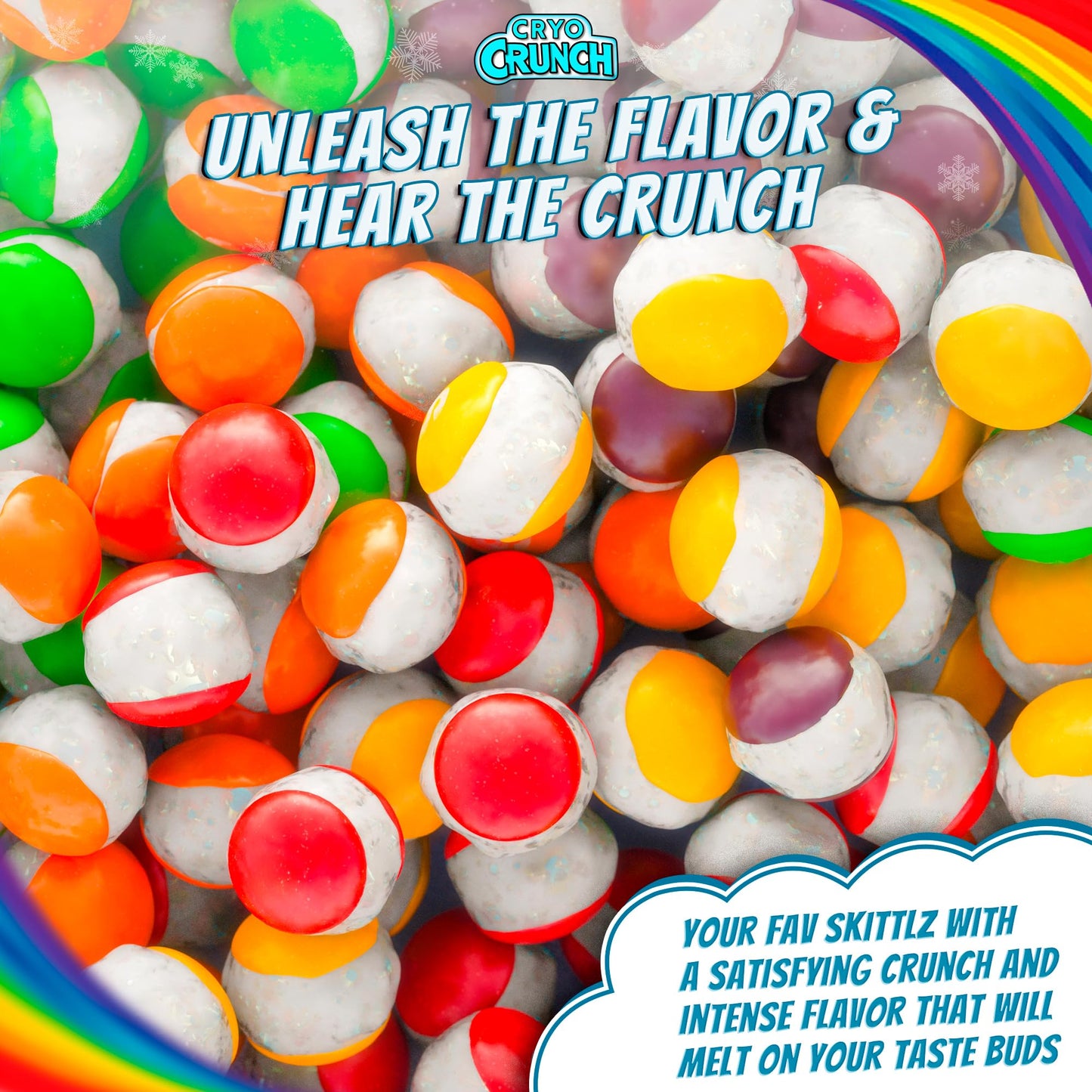Freeze Dried Candy (10Oz) By Primary Colors Candy - Usa Made Freeze Dry Candy