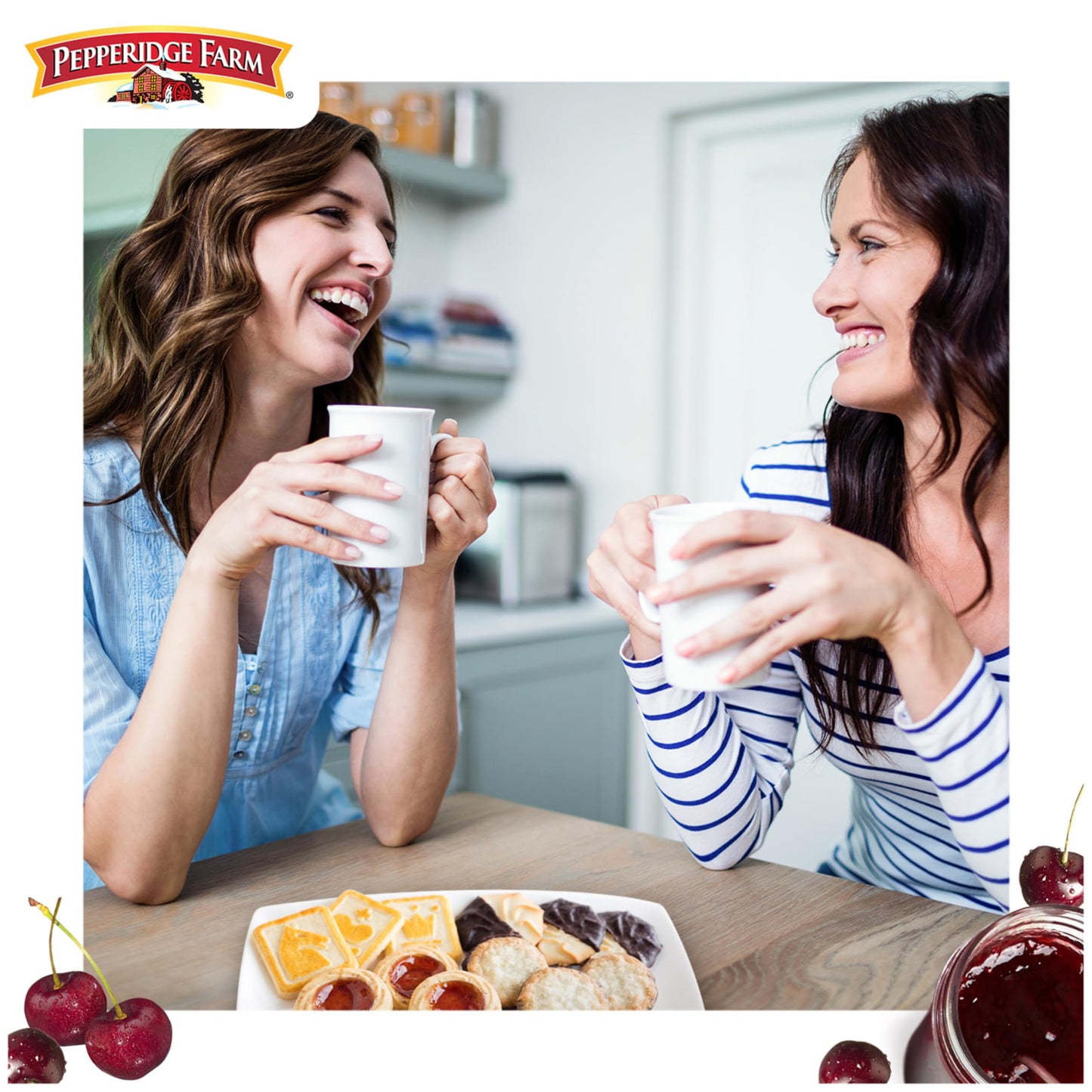 Pepperidge Farm Verona Cherry Thumbprint Cookies, 6.75 Oz. Bag