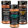 Steven Raichlen's Planet Barbecue Gourmet BBQ Rubs & Spices Gift Set 3 Pack- Grill Seasonings with USA Influenced Flavors- Great