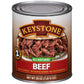 Keystone Meats Canned Beef - All Natural, Fully Cooked, Gluten Free, 28 Oz, Emergency Survival Food