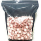 Assortit Halloween Peppermint Starlights Mints Hard Candy Discs, 6 lb Bulk, Individually Wrapped, White & Red, 450+ pcs