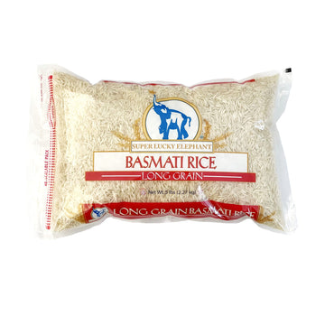 Super Lucky Elephant Basmati Rice, 5 LB (Pack of 8)