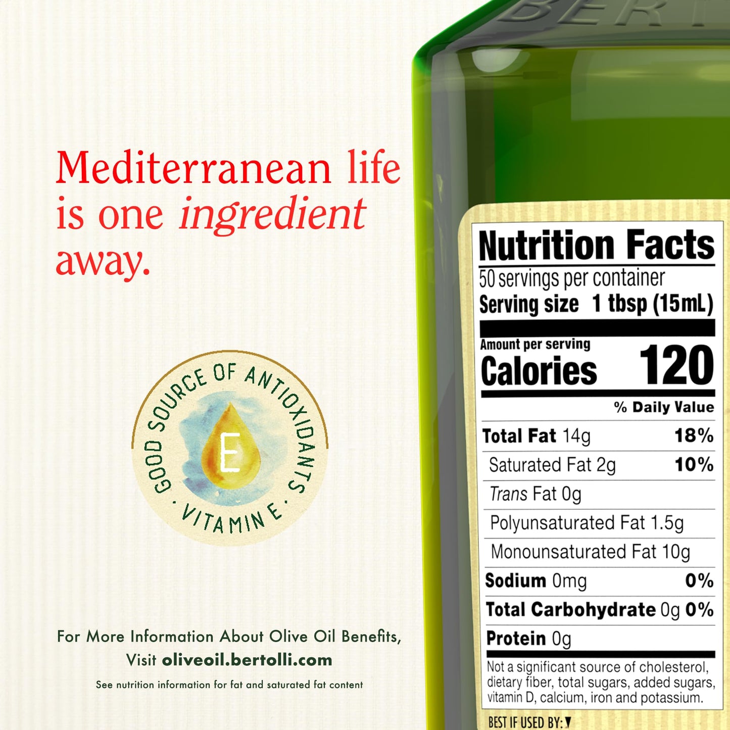 Bertolli Olive Oil, Extra Virgin Rich, 25.5 fl oz