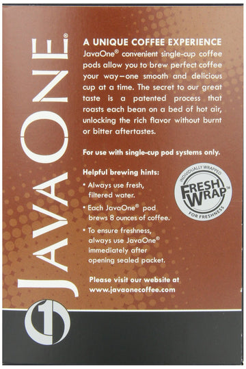 Java One Sumatra Coffee, 14-Count Pods (Pack Of 6)