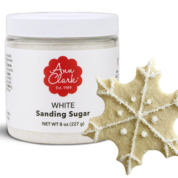 Ann Clark White Sanding Sugar, 8 oz