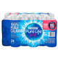Pure Life, Purified Water, 16.9 Fl Oz, Plastic Bottled Water, 24 Pack
