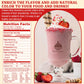 ERCorArt Strawberry Powder - 100% Pure Freeze Dried Fruit Powder, Vegan, Natural Food Coloring, 3oz, Pink