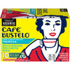 Cafe Bustelo Sweet & Creamy Caf   Con Vainilla, 10 Keurig K-Cup Pods