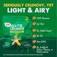 Dole Good Crunch Banana Dried Fruit Bites, Gluten Free & Vegan Snack, 0.7Oz Bags (Pack Of 12)