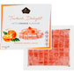 Cerez Pazari Turkish Delight With Orange Flavor 454 Gr Gourmet Medium Size Snacks Gift Box | No Nuts Sweet Luxury Traditional Co