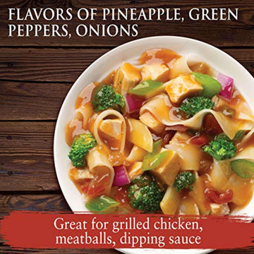 Minor's Vegan Golden Sweet and Sour Cooking Sauce and Marinade, Authentic Asian Flavor with Tangy Pineapple, 4.5 lb Jug