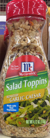 McCormick Salad Toppins - ROASTED GARLIC CAESAR 4.12oz (5 pack)