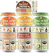 ANCIENT DRINKS Apple Cider Vinegar Beverage, Electrolytes & Probiotics, Organic Sports Drink, Mixed Pack - 16 fl oz (12 cans)
