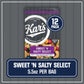 Kars Nuts Sweet N Salty Select Trail Mix - 5.5 Oz Snack Pack, Pack Of 12 - Snacks For Adults And Kids