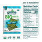 gimMe Organic Roasted Sea  Sheets, Sea Salt, Keto, Vegan, Gluten-Free, 0.92oz (Pack of 10), Big Sheets, White