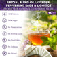 FRESHDRINKUS Lavender Mint Tea, 100% Natural, 35 Tea Bags, Vegan, No Sugar, No Caffeine