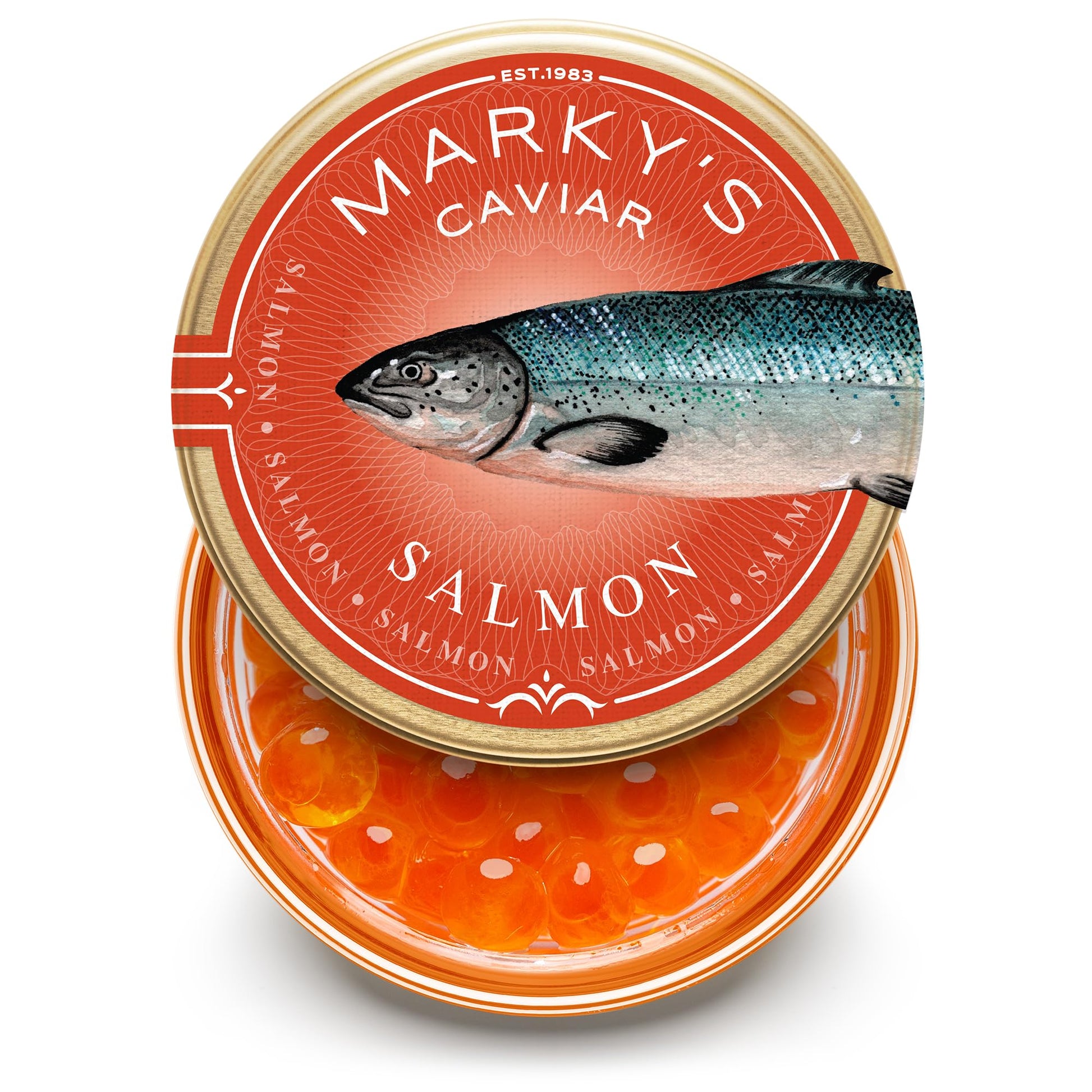 MARKY'S Keta Salmon Roe - 8 oz / 227 g - GUARANTEED OVERNIGHT