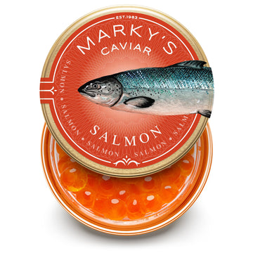 MARKY'S Keta Salmon Roe - 8 oz / 227 g - GUARANTEED OVERNIGHT