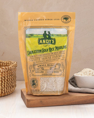 Andy’S Charleston Gold Rice Middlins By White House Farms| Gluten Free & Non Gmo | Sugar Free, Aromatic | Harvested In The Usa | 1 Pack |20 Oz (1.25Lb)
