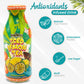 Tropikiss 12-Pack Lemon Iced Tea - Antioxidant-Rich Refreshing Drink | Natural Bottled Ice Tea | Healthy & Flavorful Beverage