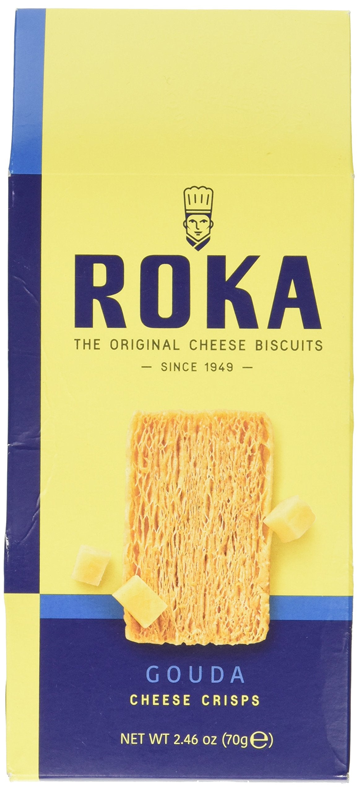ROKA Cheese Crispies - Gouda Flavor - 0.04 Ounce (Pack of 1)