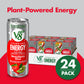 V8 +ENERGY Strawberry Kiwi Energy Drink, Pack of 24 (11.5 Fl Oz), Made with Real Juices, Model 200000027624