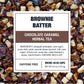 Tiesta Tea - Brownie Batter - Chocolate Caramel Herbal Tea - Loose Leaf Tea Blend - Non-Caffeinated Herbal Tea - Make Hot Or Ice