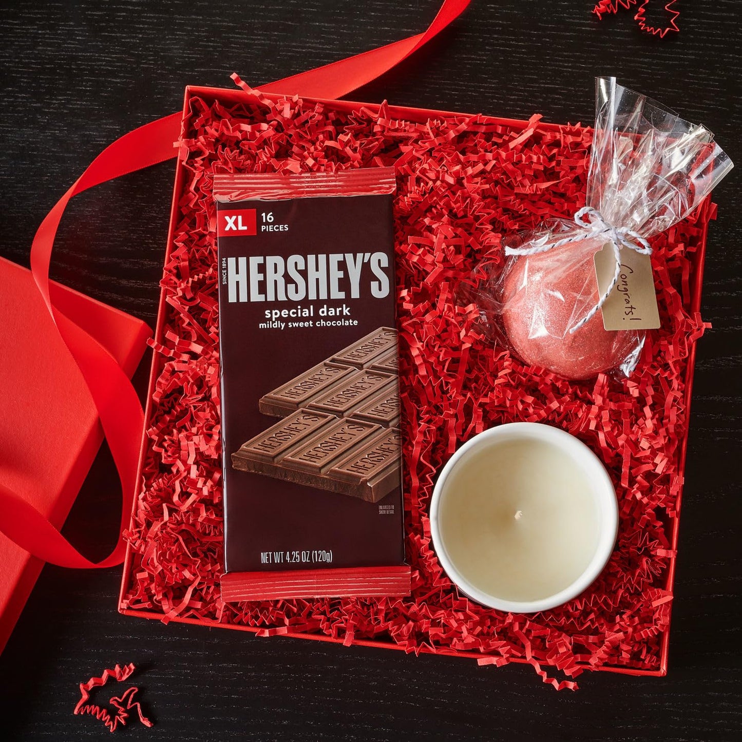 HERSHEY S SPECIAL DARK Mildly Sweet Chocolate XL, Candy Bars, 4.25 oz (12 Count, 16 Pieces)
