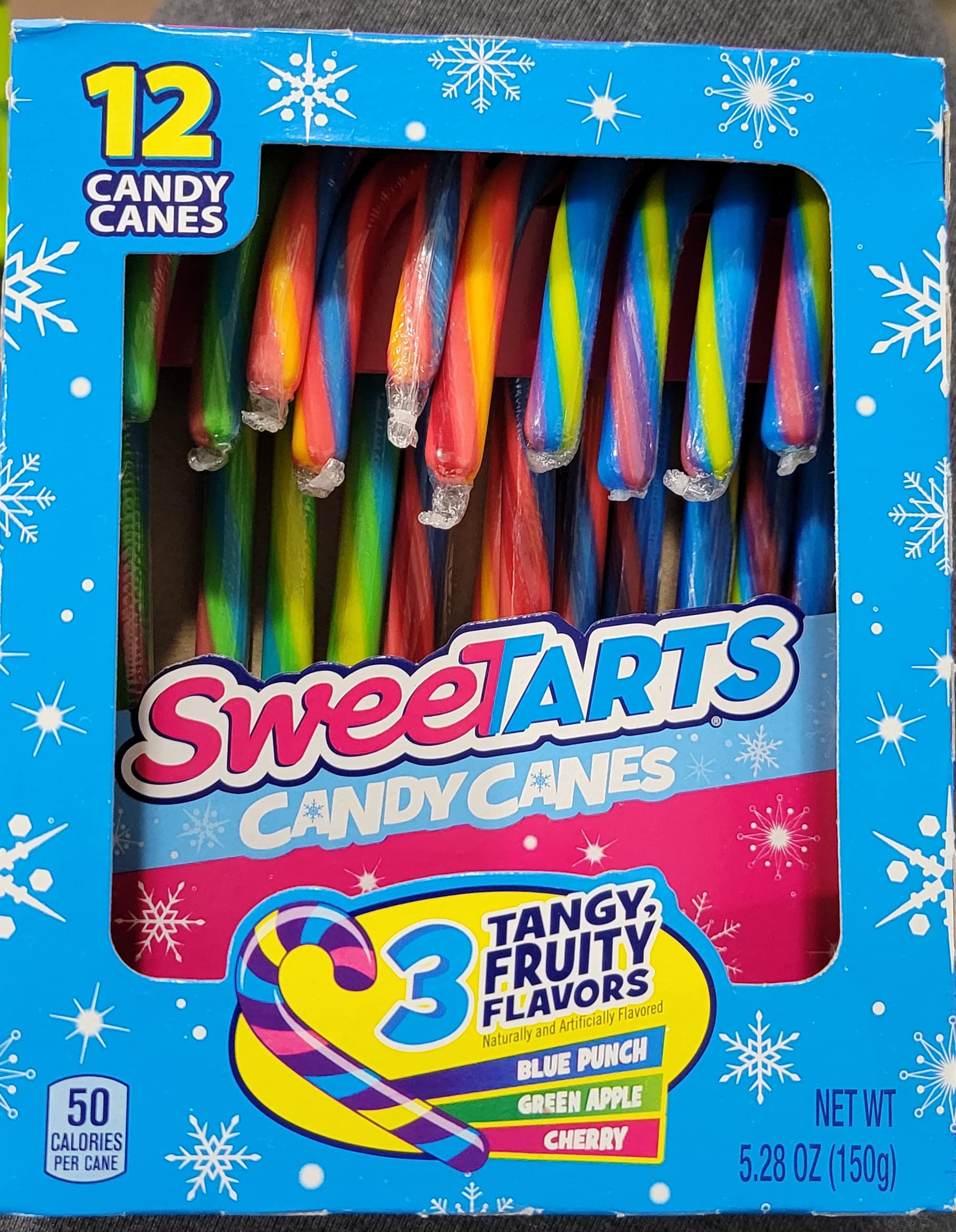 Sweetarts Candy Canes 12Ct.