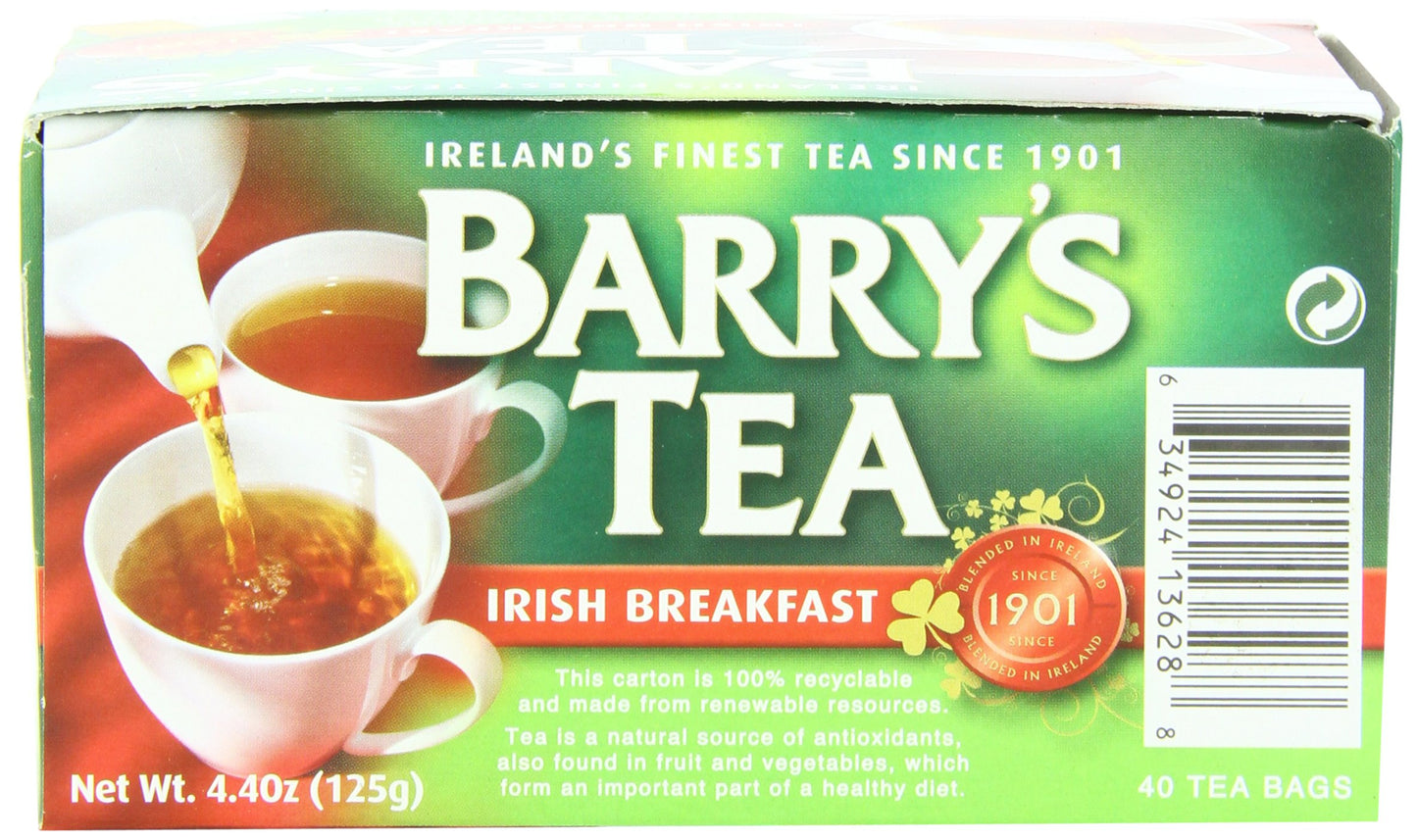Barry'S Tea Bags, Irish Breakfast, 40 Count