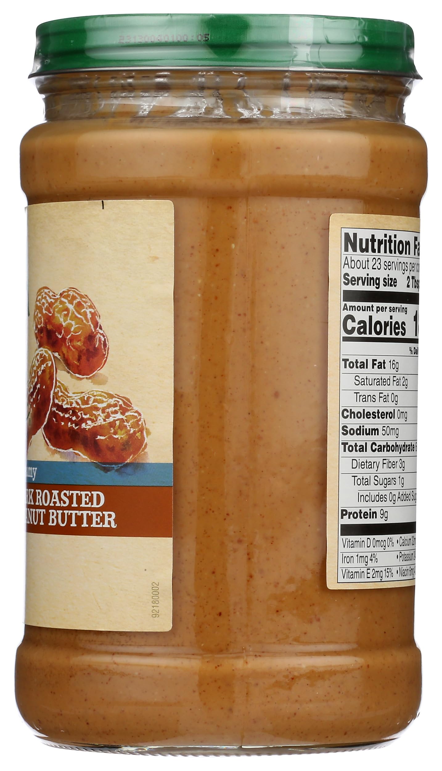 Santa Cruz Organic - Peanut Butter Organic Dark Roast Creamy - Case Of 6-26 Ounces