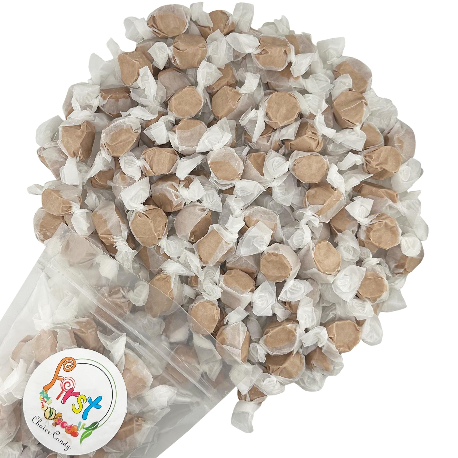 FirstChoiceCandy All Flavor Saltwater Taffy (Chocolate, 3 Pound)