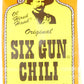 Six Gun Chili Mixins, Original Flavor, 4 Ounce Pack