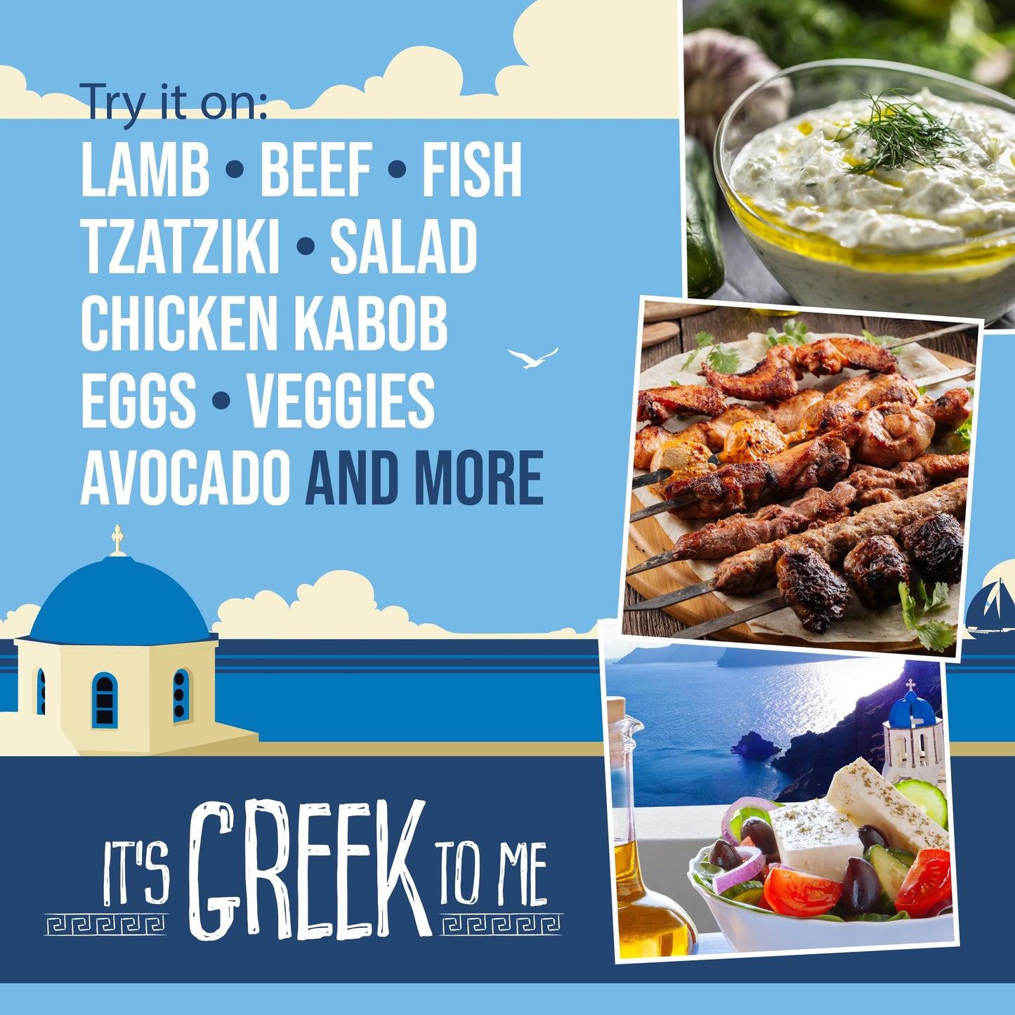 Flavor Seed It'S Greek To Me, Organic Greek Seasoning Blend, Gyro & Tzatziki Seasoning, Kebab, Carnivore & Keto Friendly, Medite