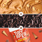 BEEMAX Tiny Bites Mini Waffle Cones   - Premium Belgian Chocolate - 4.24 oz Bag (Pack of 2) - Peanut Butter Flavor