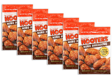 DOGNNAK Hooter's Wing Breading Mix, 16-Ounce (Pack of 6) by Hooters