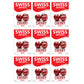 Swiss Imports Sugar Free Bonbons Hard Candy Drops, Cherry, 1.4 Oz/ 40G Box, 9 Pack