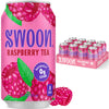 Swoon Raspberry Tea - Sugar Free Fruit Tea, Low Carb, Paleo-Friendly, Gluten Free Iced Tea - Flavored Tea Keto Drinks Made With