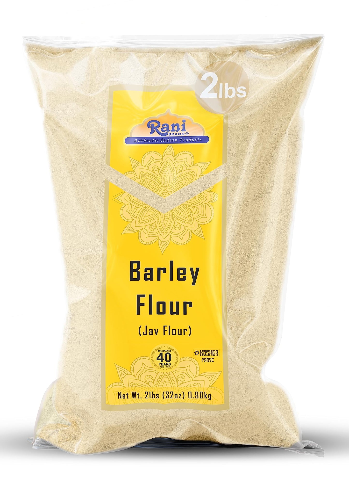 Rani Barley (Jav) Flour 32Oz (2Lbs) 908G ~ All Natural | Gluten Friendy | Stone Ground | Vegan | Non-Gmo | Kosher | Indian Origin