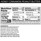 Rxbar Nut Butter And Oat Protein Bars, Protein Snacks, Snack Bars, Honey Cinnamon Peanut Butter (6 Boxes, 30 Bars)
